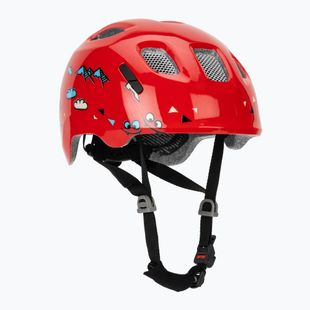 Dětská cyklistická helma Alpina Ximo 2 Jr red smile gloss