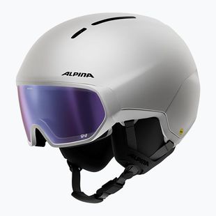 Lyžařská helma Alpina Vizzard QV MIPS white matt