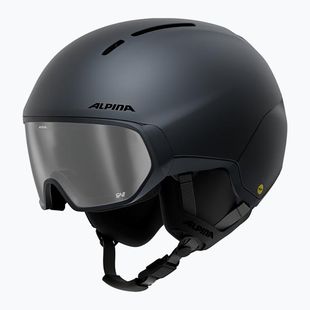 Lyžařská helma Alpina Vizzard QV MIPS midnight grey matt