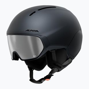 Lyžařská helma Alpina Vizzard Q-Lite midnight grey matt
