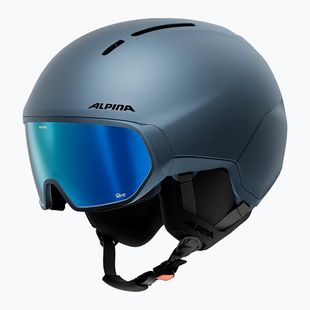 Lyžařská helma Alpina Vizzard Q-Lite midnight blue matt
