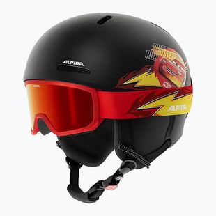 Dětská lyžařská helma Alpina Zupo 2 Disney Set Jr cars