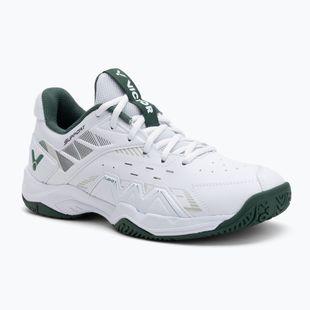 Pánská badmintonové boty VICTOR P8500CLS AG bright white/hunter green
