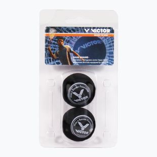 Míček na squash VICTOR Squashball Blue 2 ks black