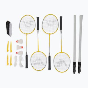 Badmintonový set VICFUN Complete yellow