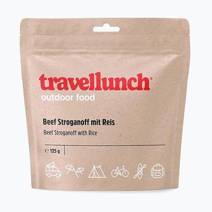 Lyofilizované potraviny  Travellunch Hovězí maso s rýží a zeleninou 125 g