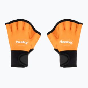 Rukavice  na aquafitness Fashy 4462 neoprenowe orange/black