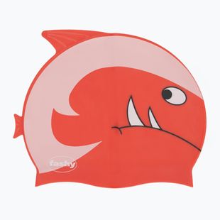 Dětská plavecká čepice Fashy 3048 Printed yellow/red