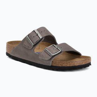 Nazouváky BIRKENSTOCK Arizona Soft Footbed Oiled Leather Narrow iron