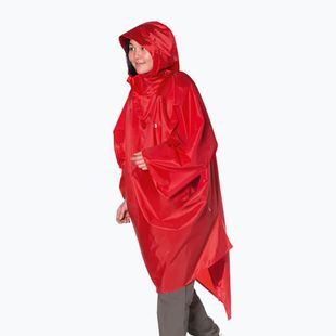 Pláštěnka Tatonka Poncho 2 red
