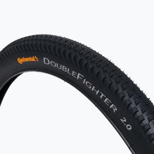 Cyklistický plášť Continental Double Fighter III wire 20 x 1,75 black