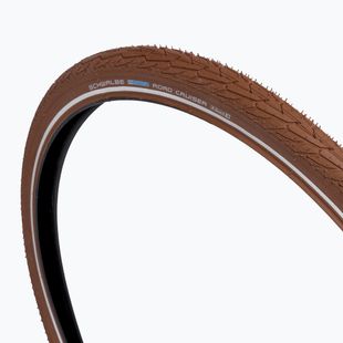 Cyklistický plášť SCHWALBE Road Cruiser K-Guard SBC wire coffee reflex