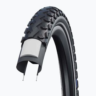 Plášť na kolo SCHWALBE Land Cruiser Plus Puncture Guard Green Compound 28 x 1.60 black reflective