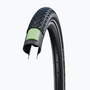 Plášť na kolo  SCHWALBE Green Marathon GreenGuard Addix Eco 28 x 2.0 black reflex