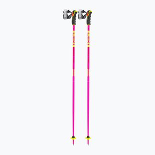 Lyžařské hole LEKI Spitfire 3D neon magenta/neon yellow/berry