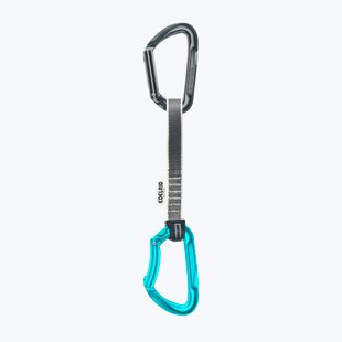 Lezecká expreska EDELRID Pure Set II 18 cm slate-icemint