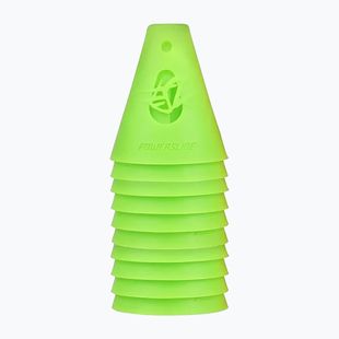 Powerslide CONES 10-Pack slalomové kužely zelené 908009