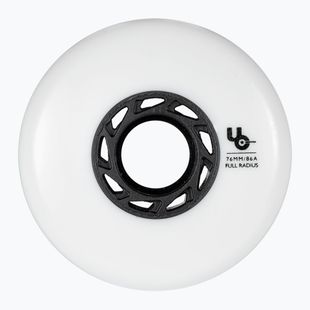 Kolečka pro kolečkové brusle  UNDERCOVER WHEELS Team 76 mm/86A 4 ks white