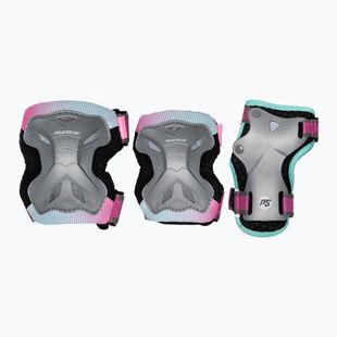 Sada dětských chráničů Powerslide Kids Pro Set grey/pink