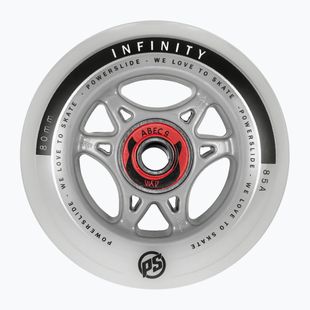 Kolečka Powerslide Infinity 80 RTR ABEC9/Spacer 4 ks grey