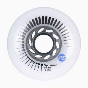Kolečka na inline brusle Powerslide Spinner 80 mm/88A 4 pcs. white