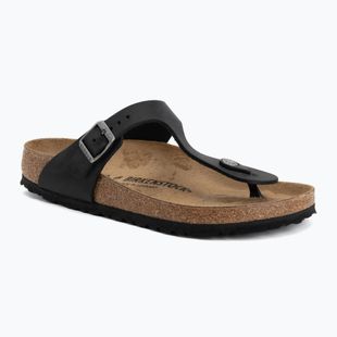 Nazouváky BIRKENSTOCK Gizeh Oiled Leather black