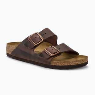 Pantofle BIRKENSTOCK Arizona LEOI Narrow  habana