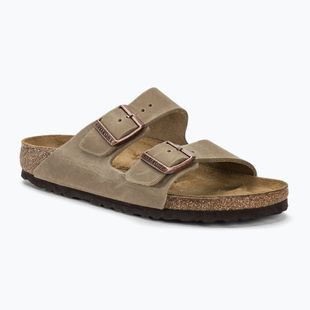 Pantofle BIRKENSTOCK Arizona LEOI Narrow tabacco brown