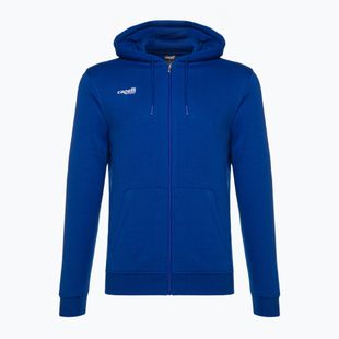 Pánská fotbalová mikina Capelli Basics Adult Zip Hoodie královsky modrá