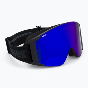 Lyžařské brýle  UVEX G.gl 3000 TO black matt/mirror blue/lasergold lite/clear