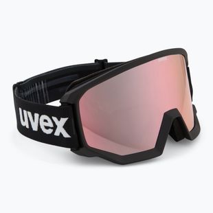 Lyžařské brýle  UVEX Athletic CV Race black matt/mirror gold green clear