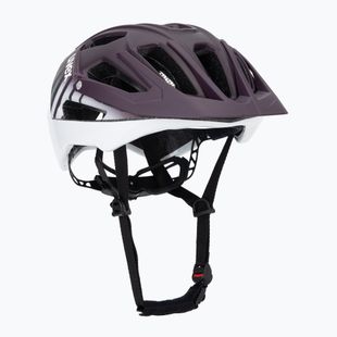 Cyklistická přilba UVEX Quatro CC plum/white matt