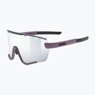 Sluneční brýle UVEX Sportstyle 236 Small Set plum black matt/mirror silver/clear