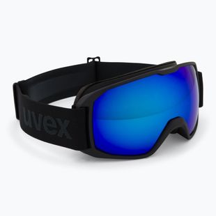 Lyžařské brýle  UVEX Xcitd CV black matt/mirror blue green
