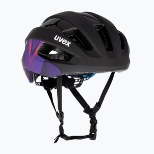 Cyklistická helma UVEX Rise Pro MIPS black/galaxy matt
