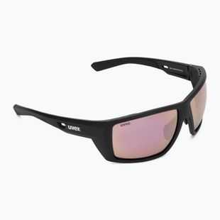 Sluneční brýle UVEX Mtn Venture CV black matt/mirror pink