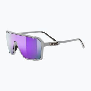 Sluneční brýle UVEX Esntl Epic grey matt/mirror purple