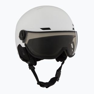 Lyžařská helma UVEX Wanted Visor Pro V white matt