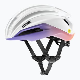 Cyklistická přilba UVEX Surge Aero MIPS white/lilac apricot matt