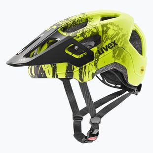 Dětská cyklistická přilba UVEX React MIPS Jr lime/black