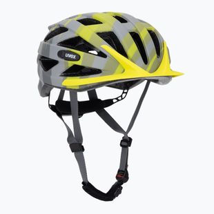 Cyklistická přilba UVEX Air Wing CC grey / lime matt