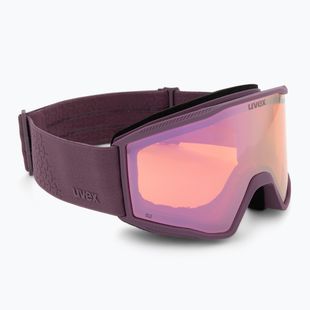Lyžařské brýle UVEX Blast FM plum matt/mirror purple
