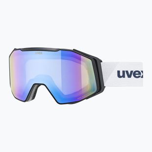 Lyžařské brýle UVEX Gravity FM S2 black matt/mirror blue
