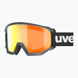 Lyžařské brýle UVEX Athletic CV black/mirror red