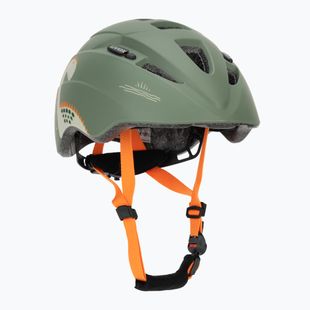 Dětská cyklistická helma UVEX Kid 2 CC sage green dino matt
