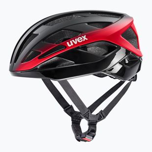 Cyklistická helma UVEX I-Volute black/red matte