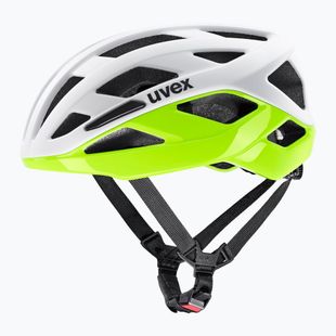 Cyklistická helma UVEX I-Volute white/neon yellow matt
