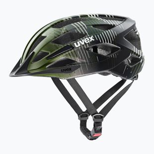 Dětská cyklistická helma UVEX Air Wing 2 CC dark olive/black matt