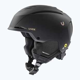 Lyžařská helma UVEX Ultimate Resolutions MIPS black matte