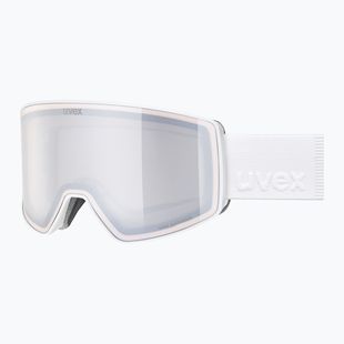 Lyžařské brýle UVEX Scenic P S0-S4 white matt/mirror silver/pola